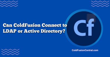Can ColdFusion Connect to LDAP or Active Directory?