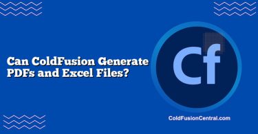 Can ColdFusion Generate PDFs and Excel Files?