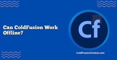 Can ColdFusion Work Offline?
