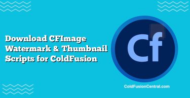 Download CFImage Watermark & Thumbnail Scripts for ColdFusion