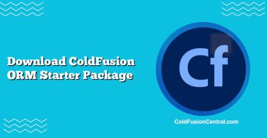 Download ColdFusion ORM Starter Package