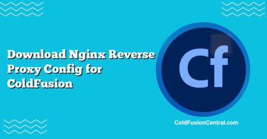 Download Nginx Reverse Proxy Config for ColdFusion
