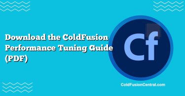 Download the ColdFusion Performance Tuning Guide (PDF)