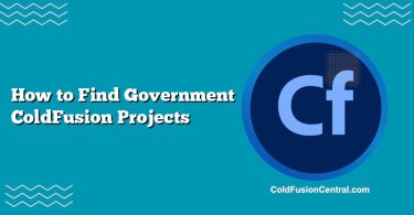 How to Find Government ColdFusion Projects