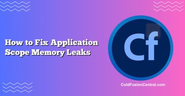 How to Fix Application Scope Memory Leaks