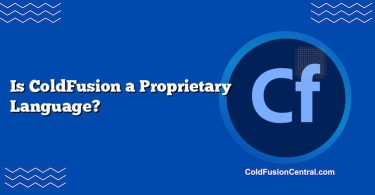 Is ColdFusion a Proprietary Language?