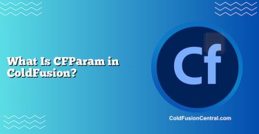 What Is CFParam in ColdFusion?