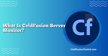 What Is ColdFusion Server Monitor?