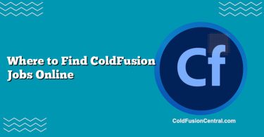 Where to Find ColdFusion Jobs Online